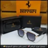 نظارات فيراري رجالي اطار ذهبي – Ferrari Sunglasses