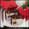 b2564 (13) شنطة Guess نسائية درجة أولى باللون البيج × الخمري