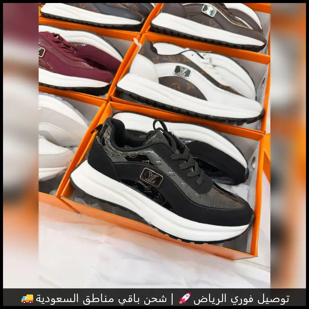 شوز لويس فيتون بألوان متعددة – راحة وأناقة في كل خطوة