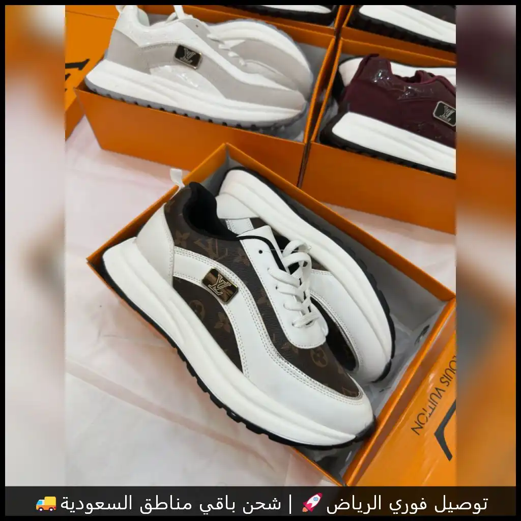 شوز لويس فيتون بألوان متعددة – راحة وأناقة في كل خطوة