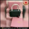 b2600 (1) شنطة ميو ميو خضراء زيتي بشكل مستطيل