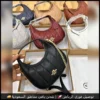 شنطة كوتش سوداء نسائي مع سلسلة ذهبية