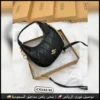 شنطة كوتش سوداء نسائي مع سلسلة ذهبية