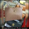 شنطة اقنر لون بيج نسائية جلد طري