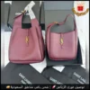شنطة سان لوران الدلو عنابية