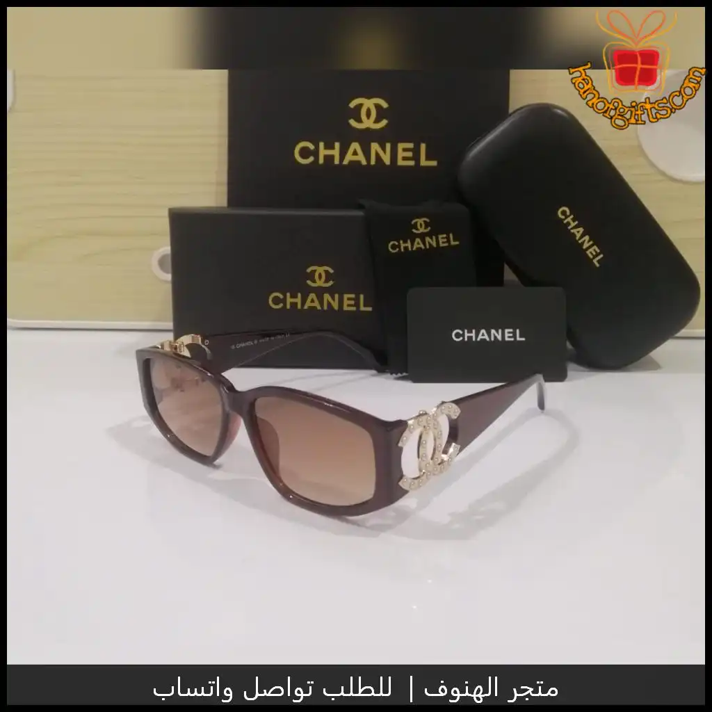 نظارات شانيل 2025 نسائية بني