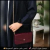 طقم لويس فيتون 3 قطع لون احمر عنابي