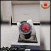 ساعة باتيك فيليب بمينا أحمر كرونوغراف