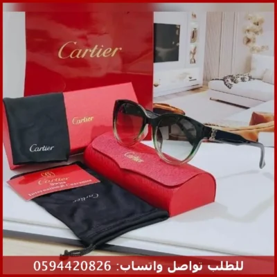 نظارات كارتير نسائية اطار متدرج اسود × أخضر