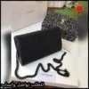 b2628 (1) شنطة سان لوران كروس سوداء بلوقو اسود