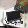 b2628 (14) شنطة سان لوران كروس سوداء بلوقو اسود