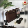 شنطة DKNY جلد بني