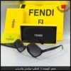 mi13 (20) نظارات فندي Geometric بلاستيك أسود