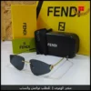 mi13 (5) نظارات فندي Cat-Eye Rimless – أناقة أنثوية بستايل جريء