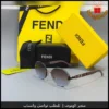mi13 (7) نظارات فندي نسائية Round Rimless تصميم دائري