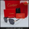 نظارات كارتير رجالية Rimless سوداء