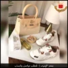 طقم Gucci نسائي شنطة بيج مع شوز