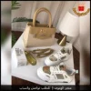 طقم قوتشي نسائي شنطة بيج مع شوز اديداس