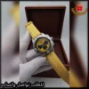 ساعة بريتلينغ رجالية بمينا أصفر