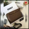 b2633 (10) شنطة دكني نسائية جلد بني منقوش