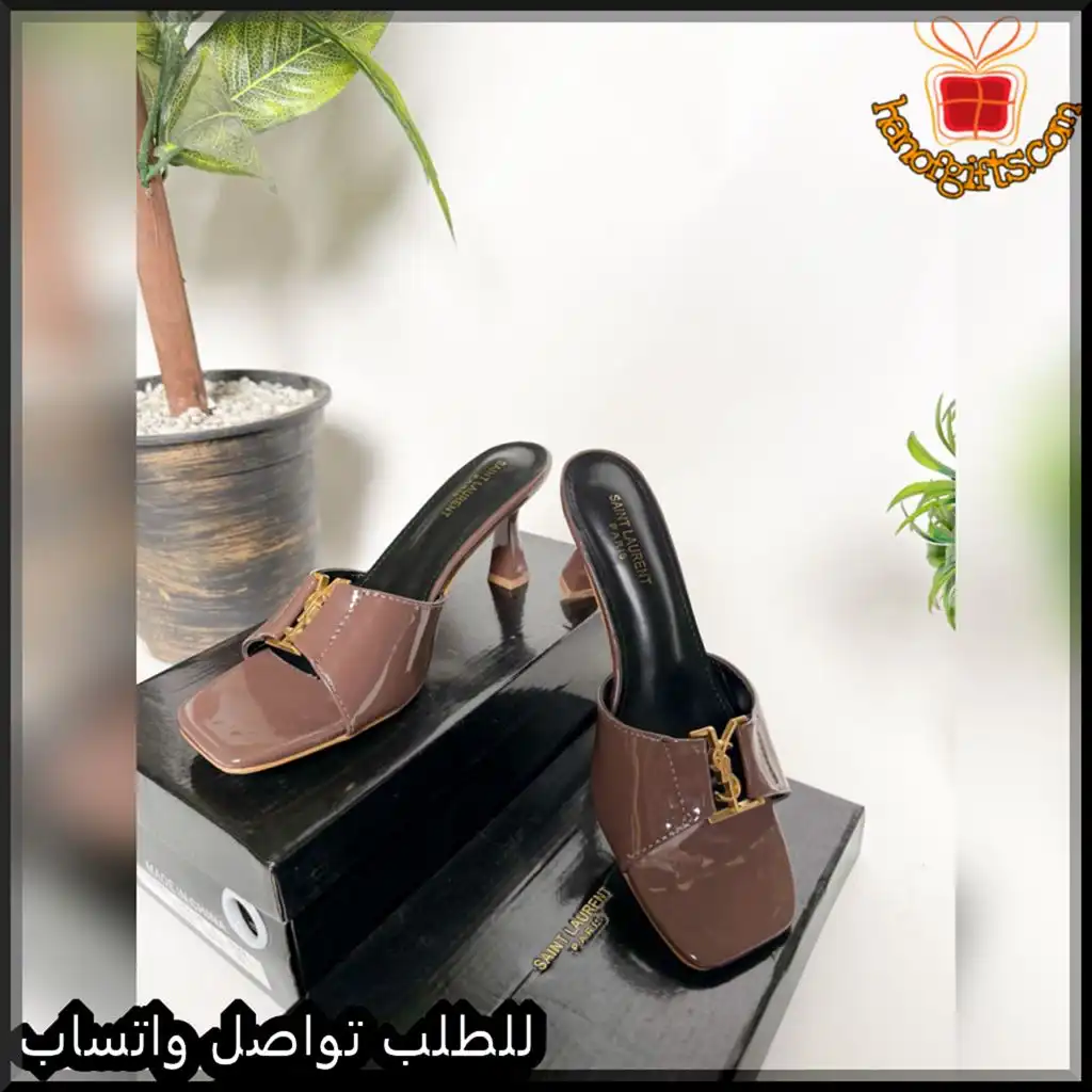 كعب سان لوران نسائي بعدة ألوان