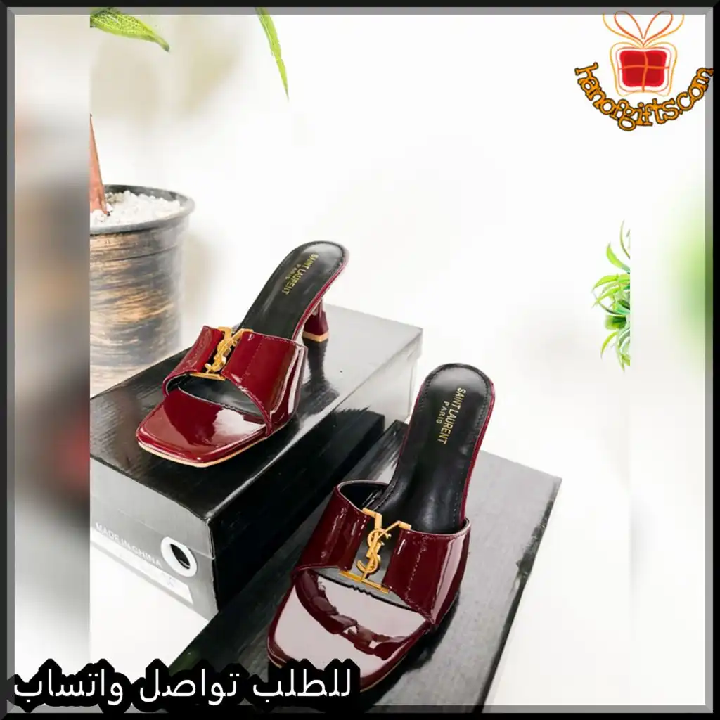 كعب سان لوران نسائي بعدة ألوان