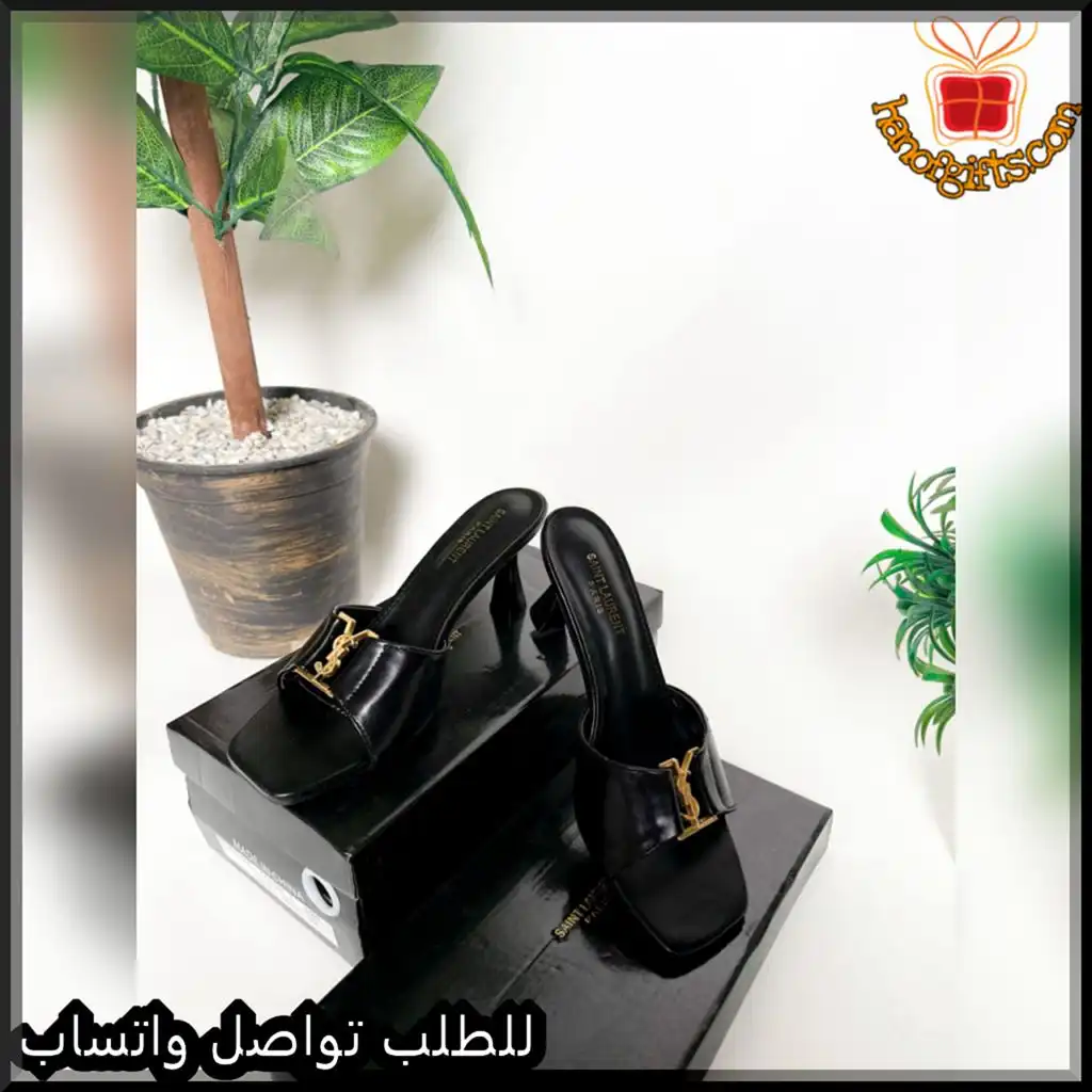 كعب سان لوران نسائي بعدة ألوان