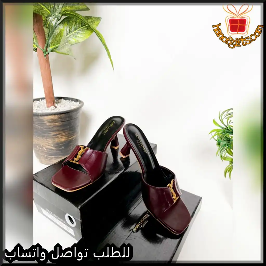 كعب سان لوران نسائي بعدة ألوان
