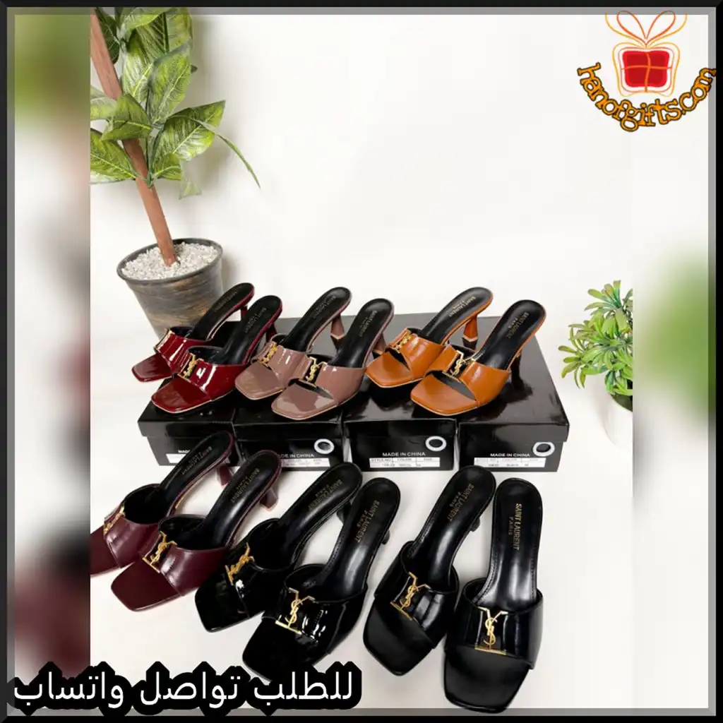 كعب سان لوران نسائي بعدة ألوان