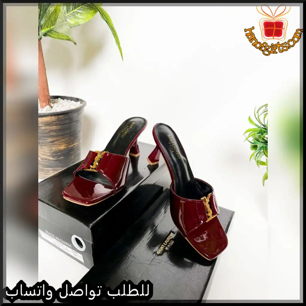 كعب سان لوران نسائي بعدة ألوان