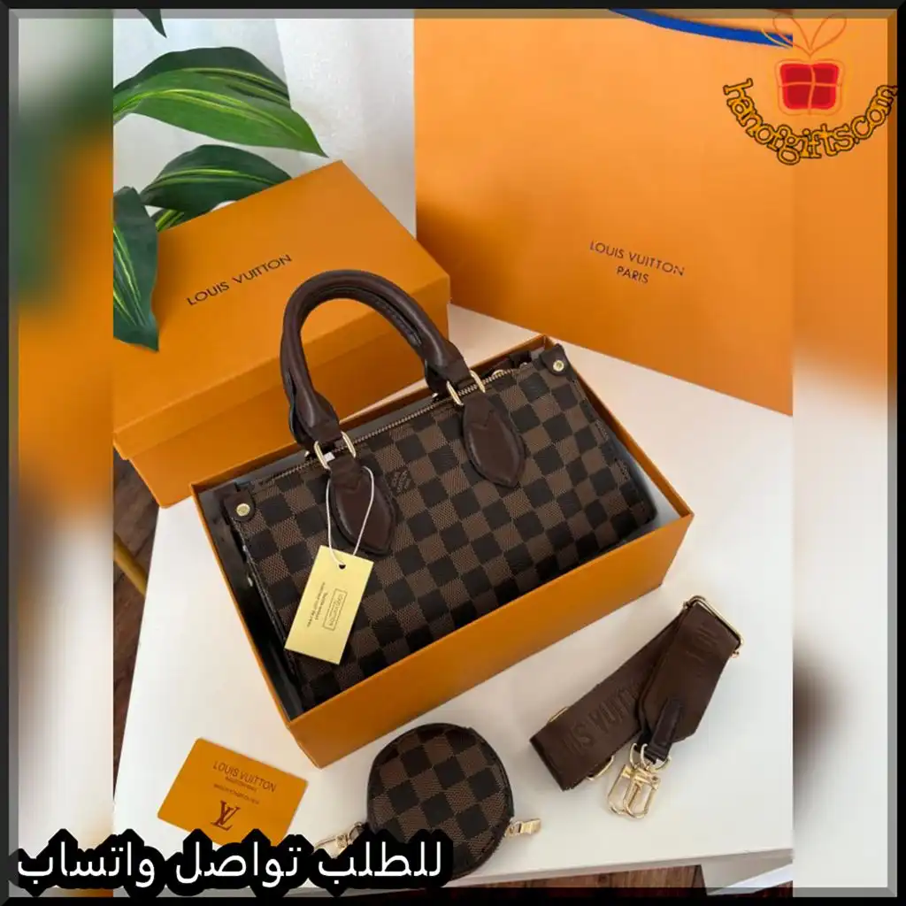 شنطة لويس فويتون مع بوك دائري
