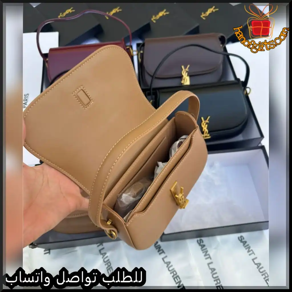 b2666 (5) شنط سان لوران نسائية جلد بعدة ألوان