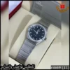 mh69 (11) ساعة أوميغا بمينا أزرق فخم وفصوص لامعة