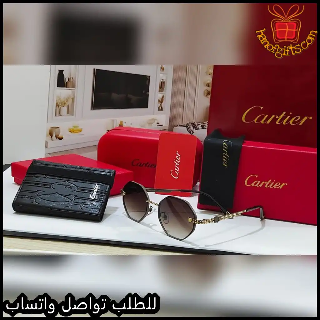بوك كارتير جلد مع نظارة كارتير