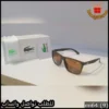 نظارات لاكوست بعدسات بنية فاخرة وتصميم كلاسيكي