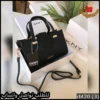 rbt20 (3) شنطة دكني سوداء بتفاصيل ذهبية