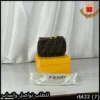 شنطة فندي مستطيلة بنقشة شعار F الكلاسيكية