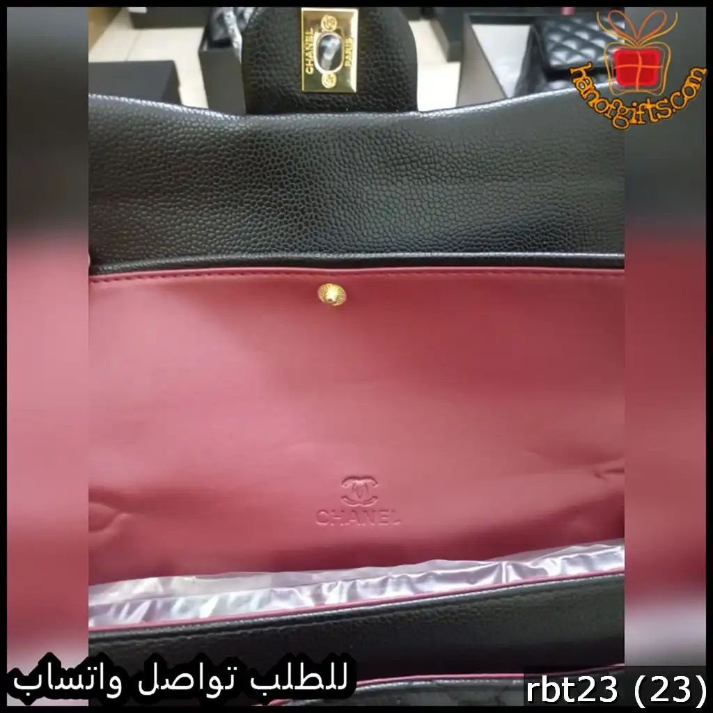 rbt23 (23) شنطة شانيل كروس سوداء