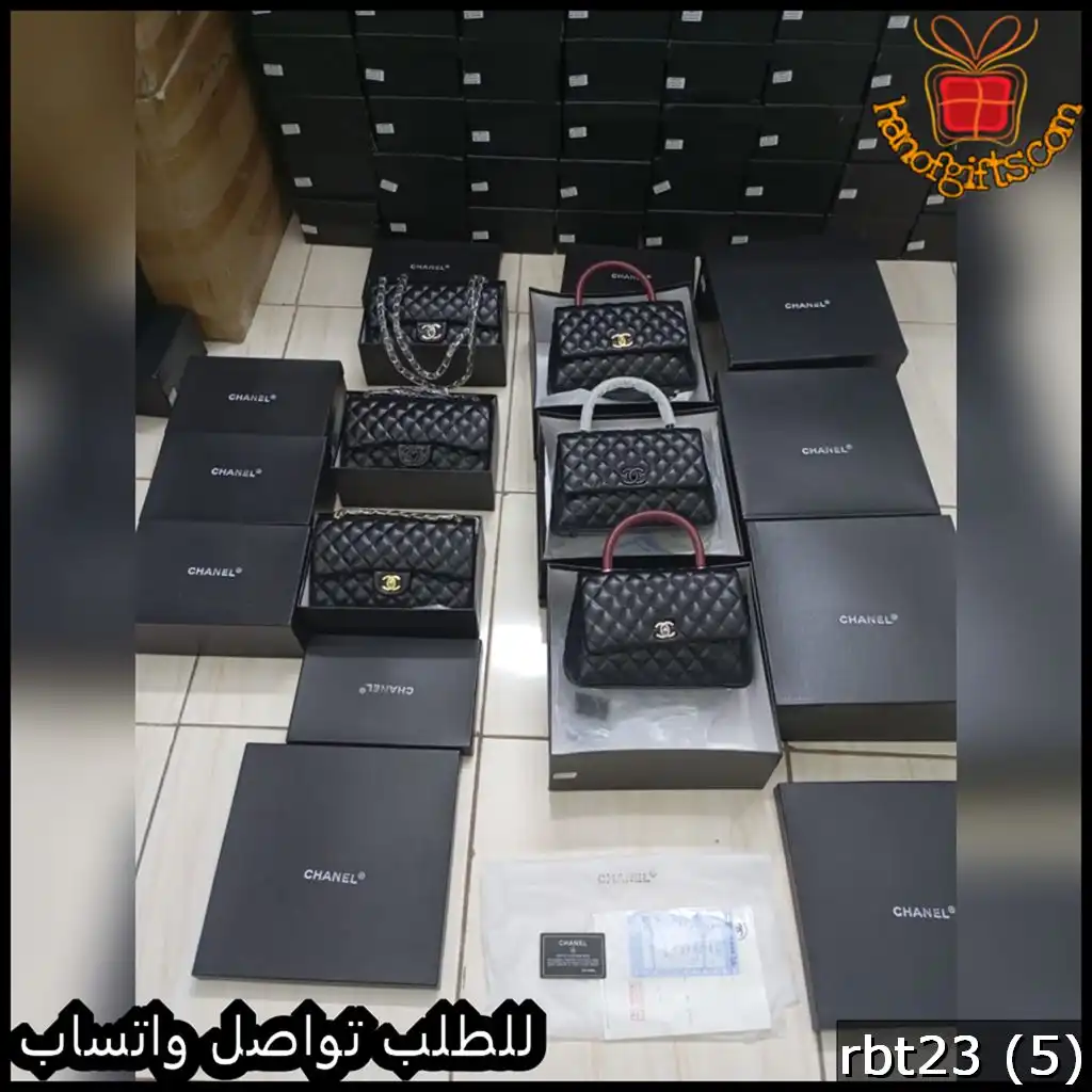rbt23 (5) شنطة شانيل كروس سوداء