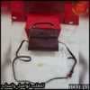 شنطة فالنتينو جلد عنابي