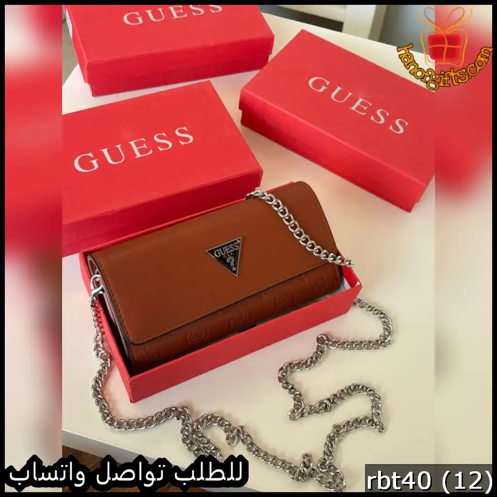 rbt40 (12) محفظة Guess جملي