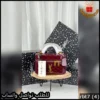 rbt7 (4) شنطة سان لوران جلد عنابي لامع