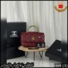 شنطة شانيل لون عنابي فاخر