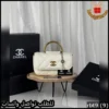 شنطة شانيل ابيض أوف وايت