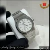 rjw1 (7) ساعة أوديمار رجالي اوتوماتيكية بمينا أبيض محفور