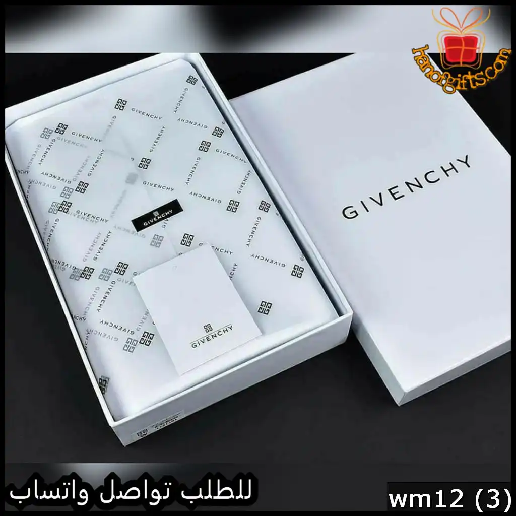 قماش Givenchy رجالي صيفي ابيض بالملحقات