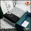 قماش غوتشي شتوي أسود