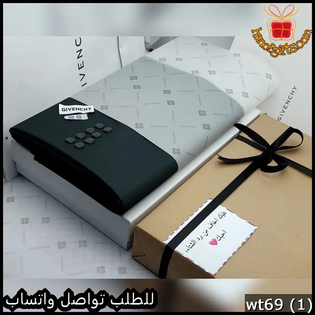 قماش جيفنشي زيتي غامق شتوي