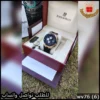 wv76 (6) ساعة أوديمار بيغيه بمينا أسود وسير جلد فاخر