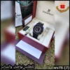 wv76 (7) ساعة أوديمار بيغيه بمينا نحاسي وسير جلد أسود
